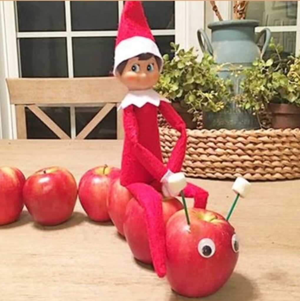 Take A Ride On An Apple Caterpillar