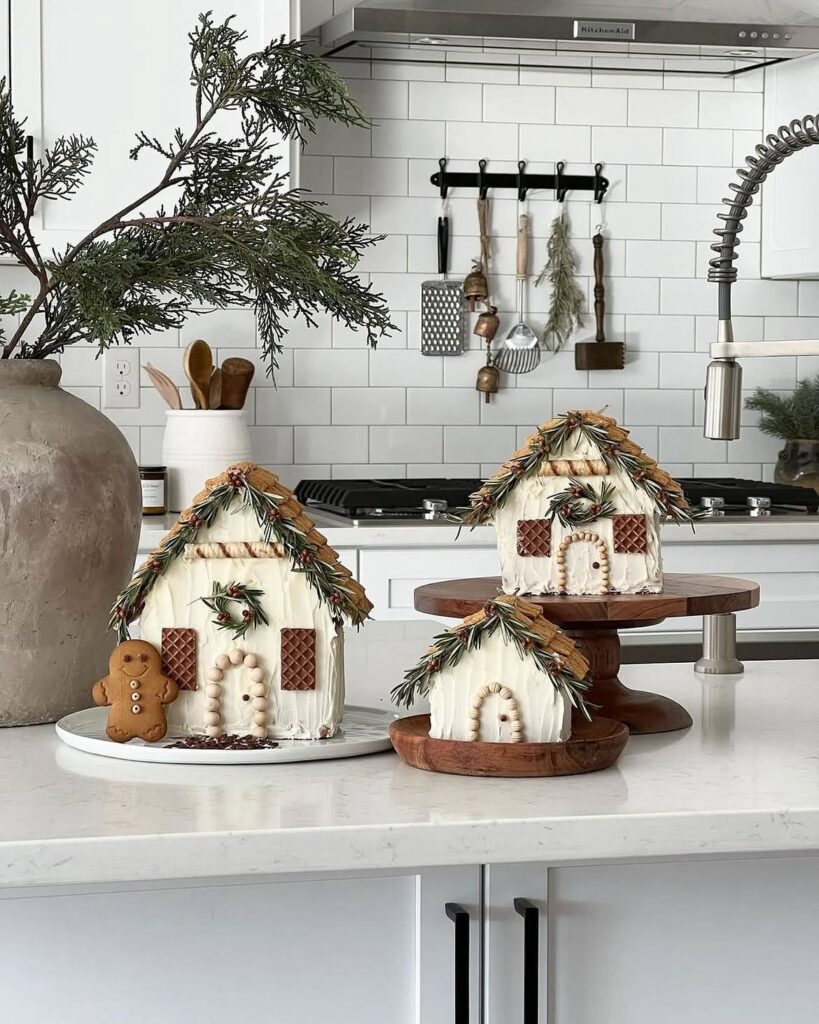 Make A Rustic Gingerbread Cottage 