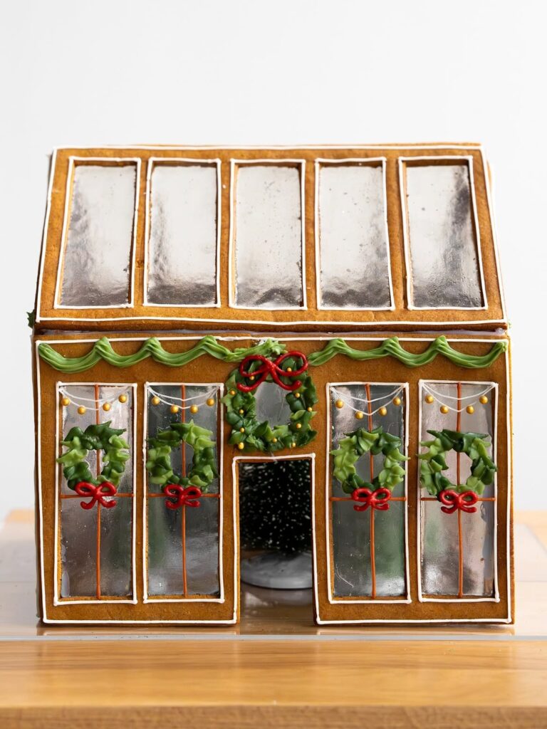 Build A Greenhouse Gingerbread House 