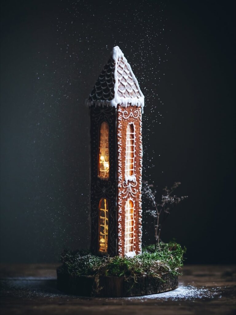 Build A Gingerbread Lighthouse