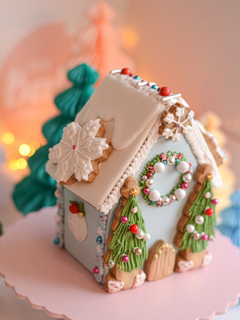 Design A Pastel Gingerbread House 
