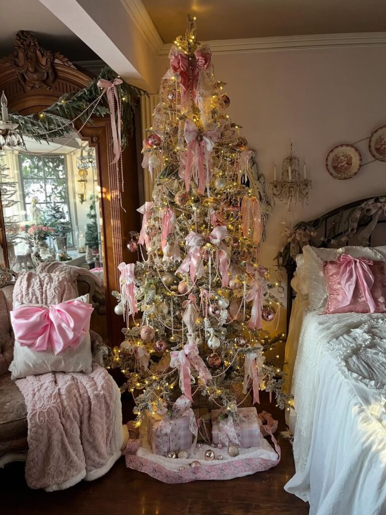 Create A Pink Christmas Treeย