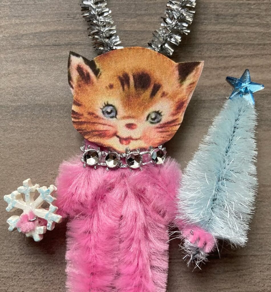 Decorate With Vintage Pink Ornamentsย