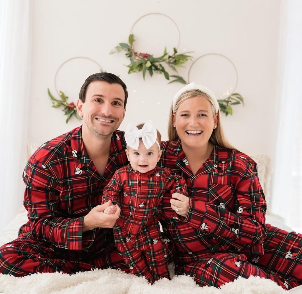 Coordinate Matching Christmas Pajamas 