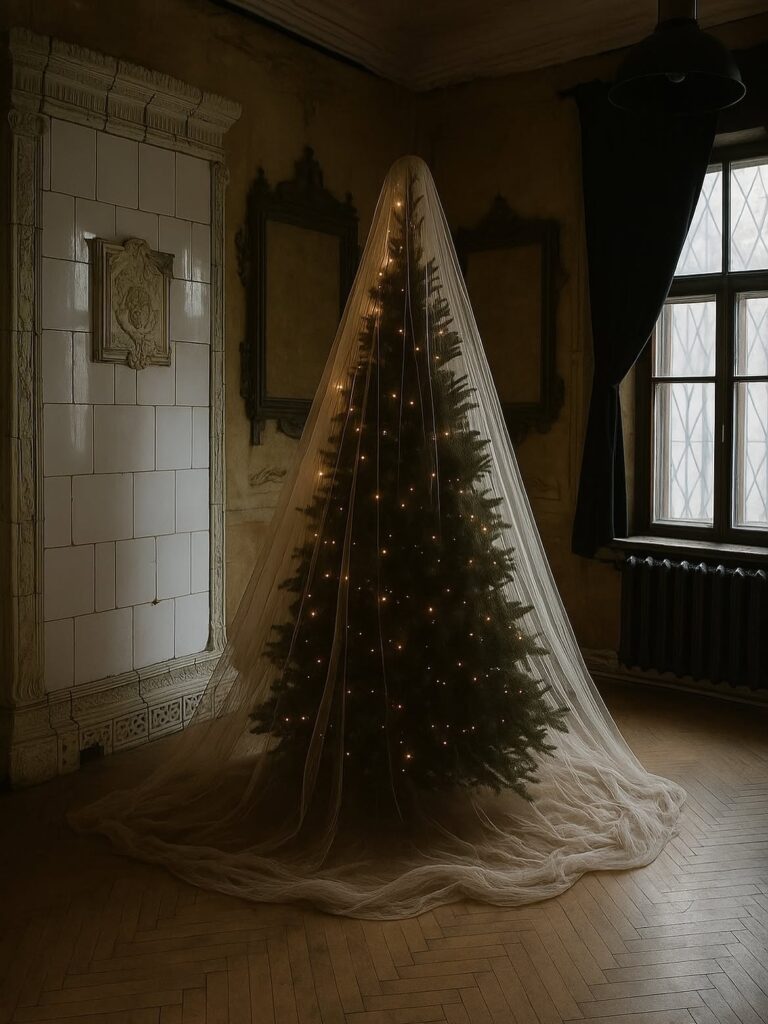 Dramatic Gothic Christmas TreeΒ