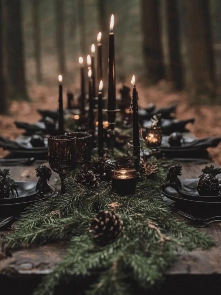 Moody Forest Christmas DecorΒ