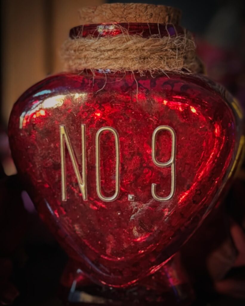 Dark Romantic Christmas Ornament