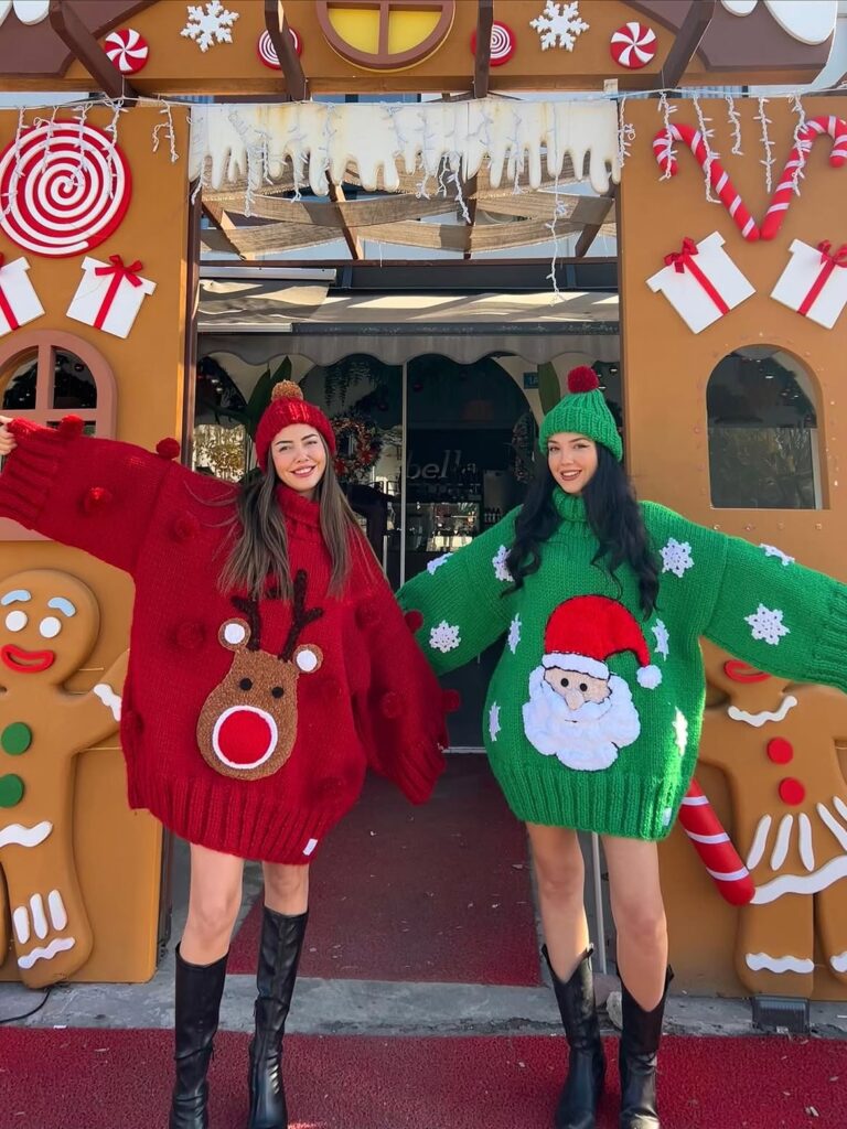Fun Christmas Sweater Outfitย