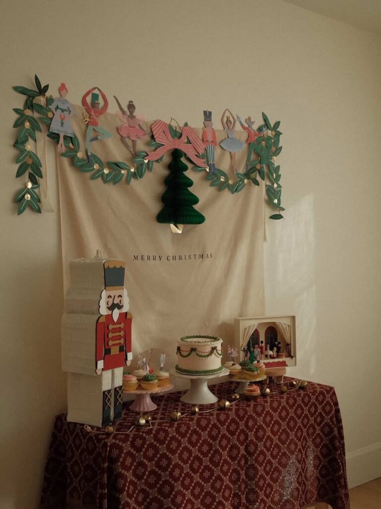 Whimsical Nutcracker Christmas Garland