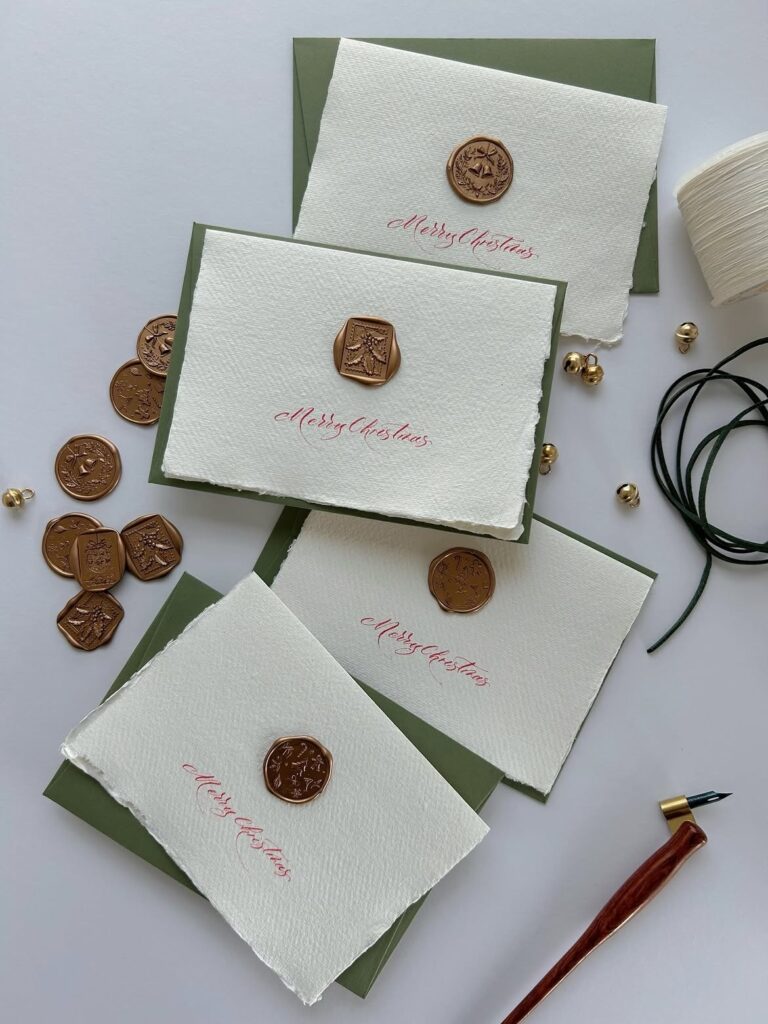 Wax Seal Christmas Cards