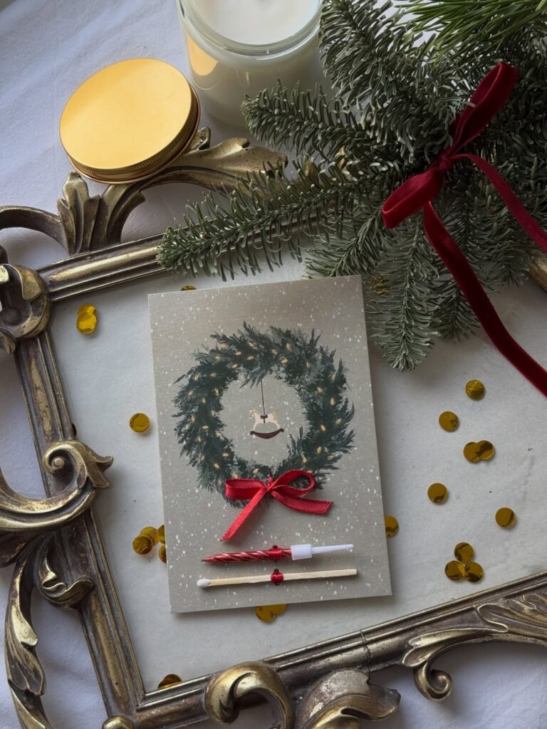 Christmas Wreath Card
