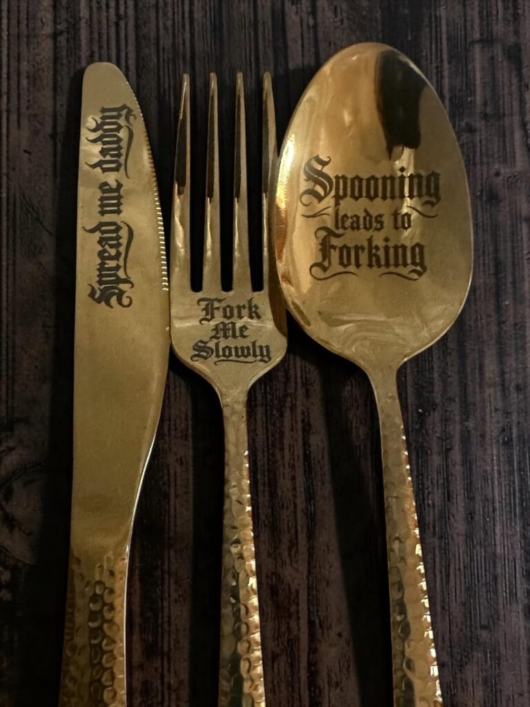 Sarcastic Cutlery Set