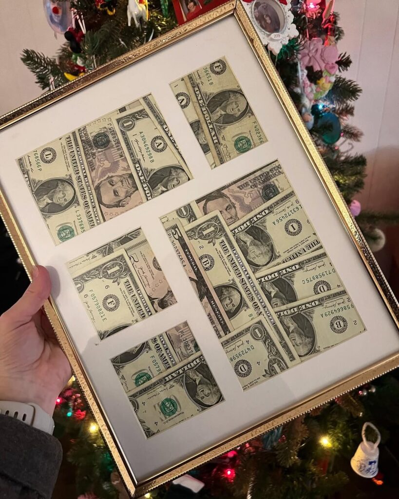 Money Picture Frame