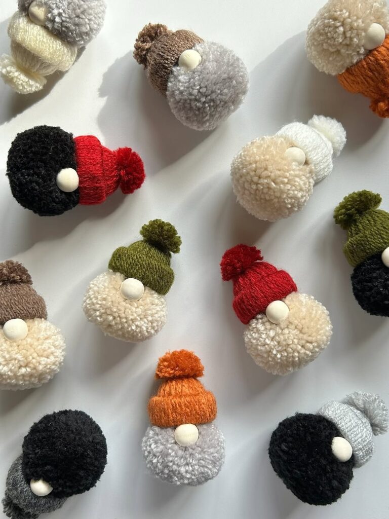 Cozy Knit Gnome Ornaments