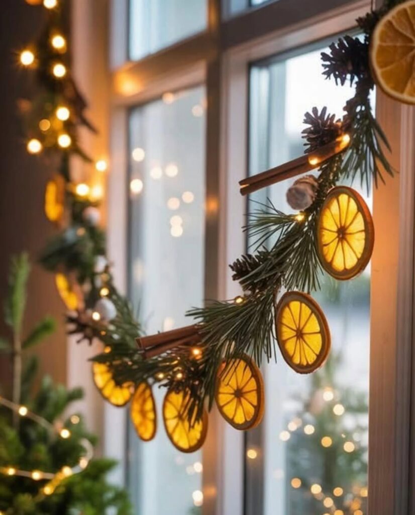 Dried Orange Christmas Garland
