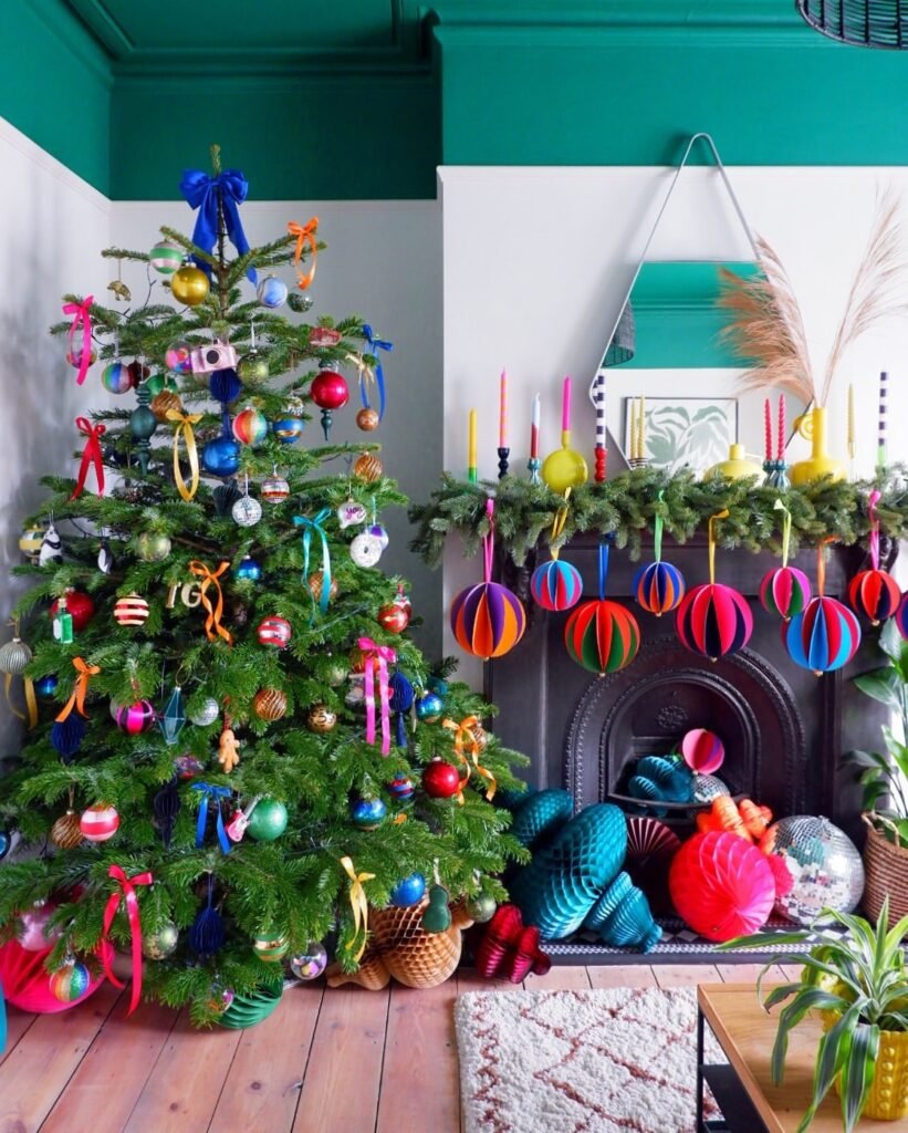 Colorful Christmas Tree Decorations 