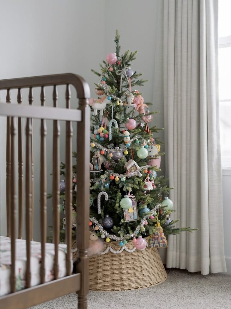 Whimsical Pastel Christmas Tree 
