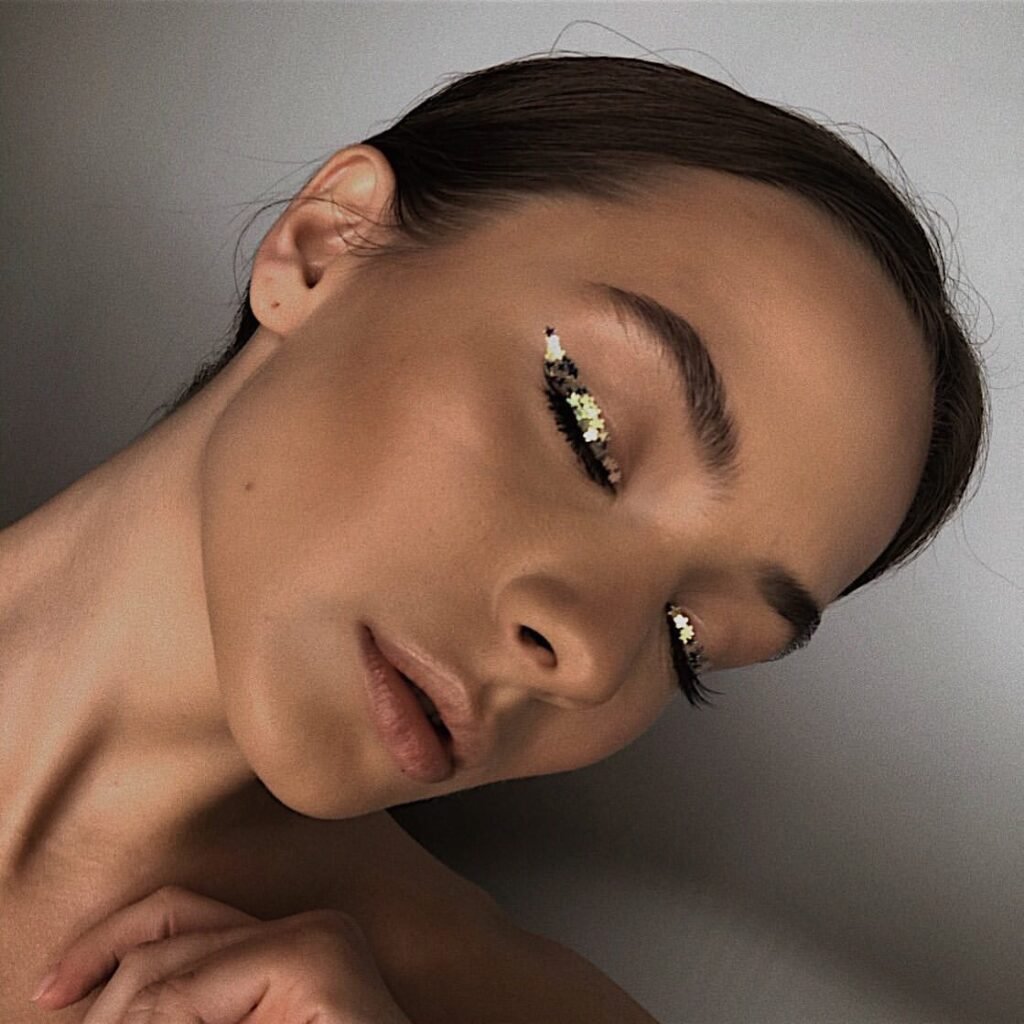 Starry Night Christmas Makeup 