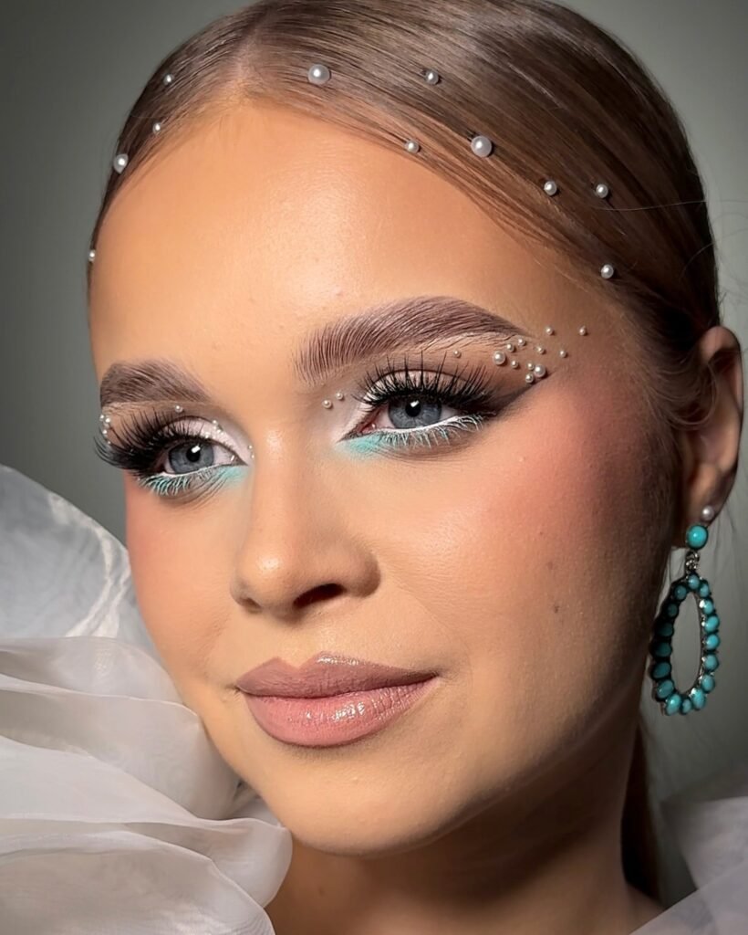 Icy Winter Makeup 