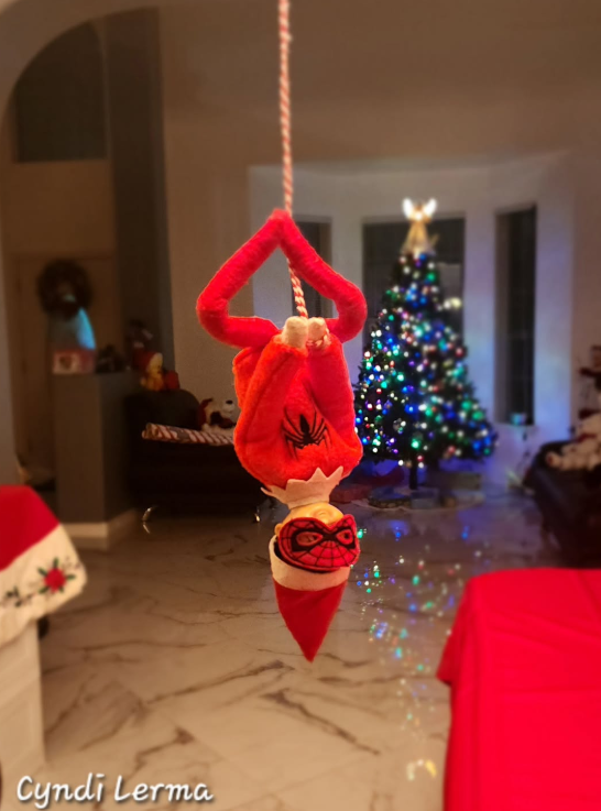 Try A Silly Upside Down Elf Pose