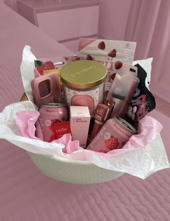 Create A Pink Self Care Brr Basket 