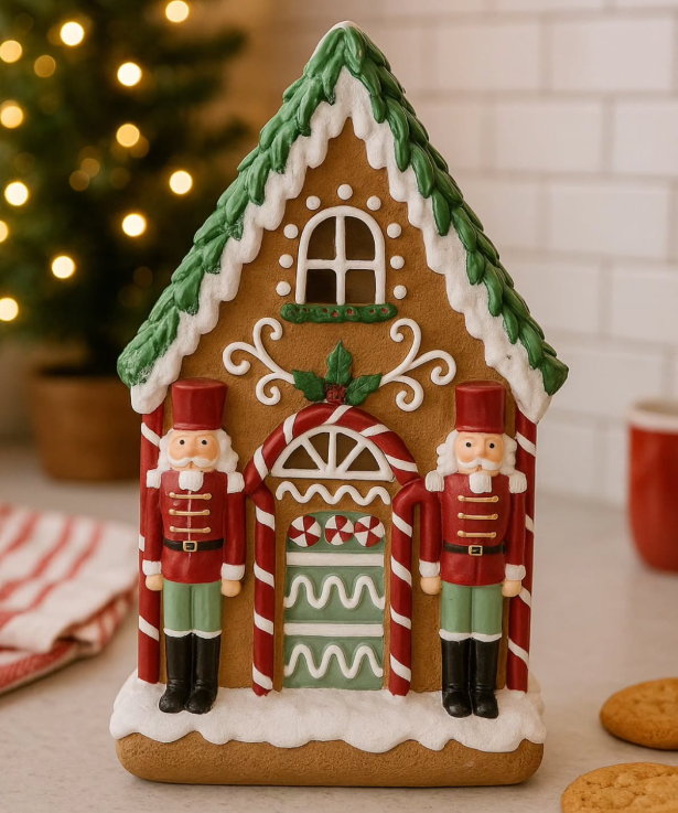 Make A Nutcracker Gingerbread House 