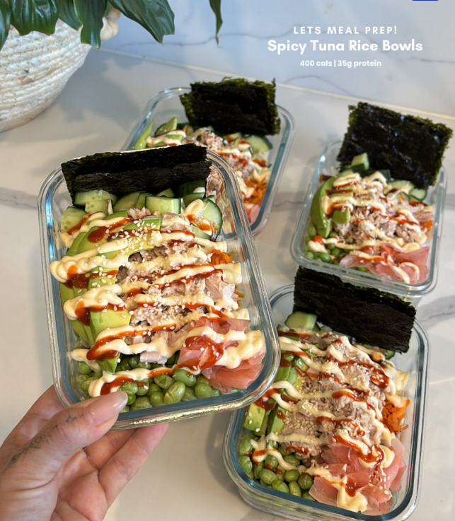 Spicy Tuna Rice Bowls