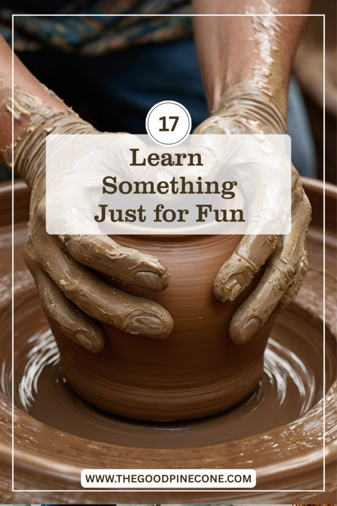 Learn Something Simply Because It Interests You