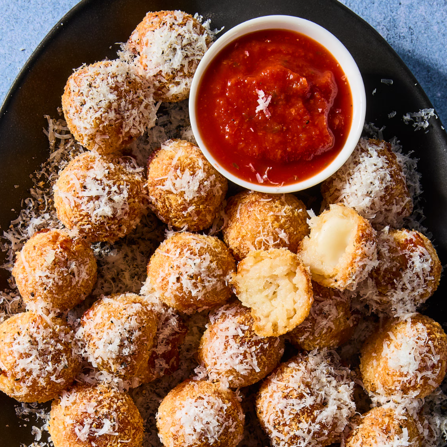 Air Fryer Cacio e Pepe Arancini 