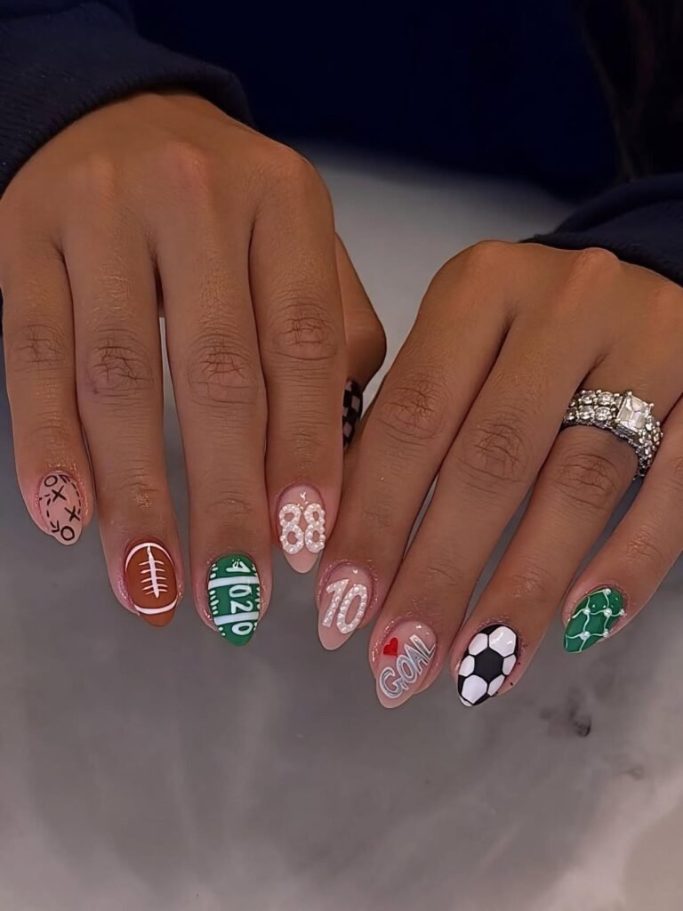 Ultimate Sports Fan Nails 