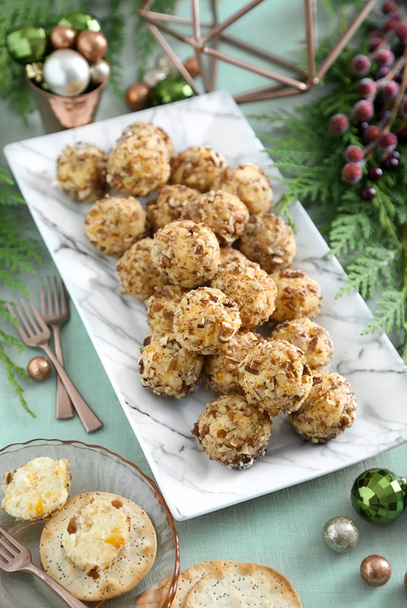Cheese and Apricot Truffles 