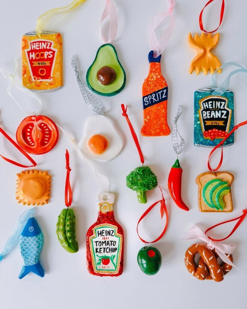 Food themed ornaments