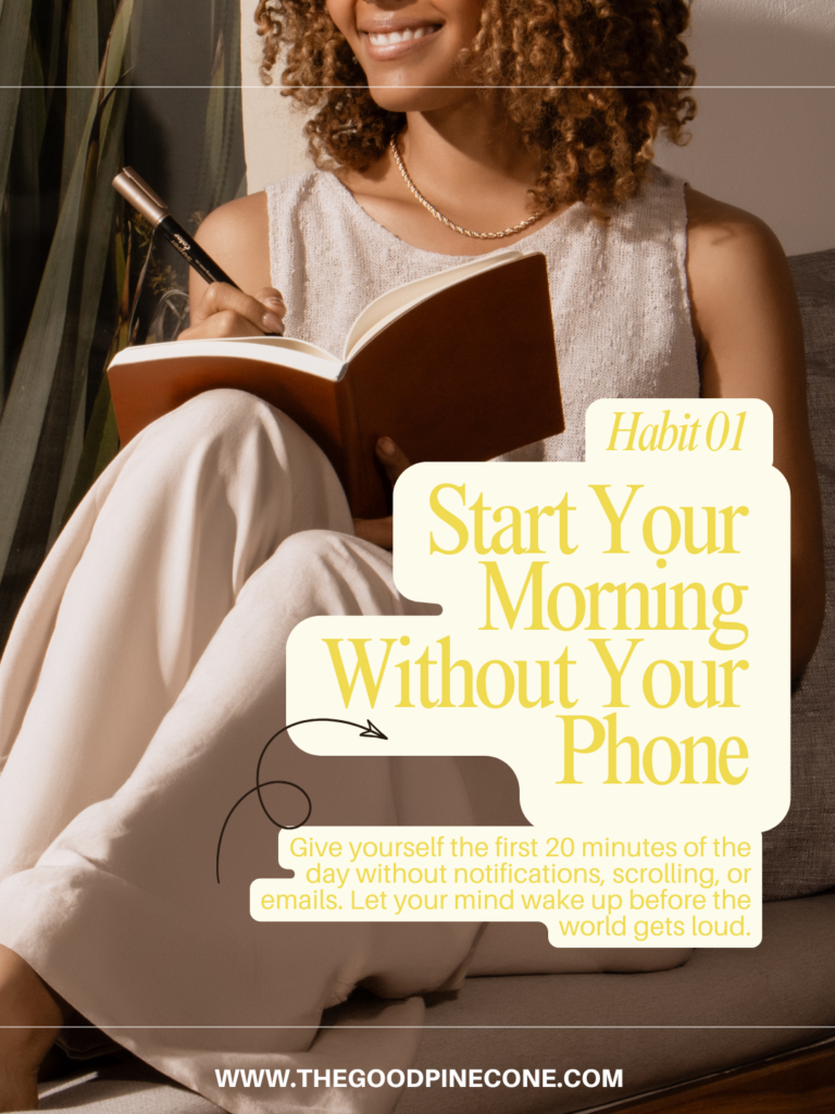 Give Yourself a Quiet Morning 