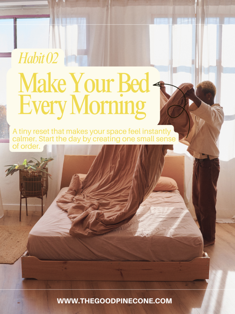 Make Your Bed With Intention 