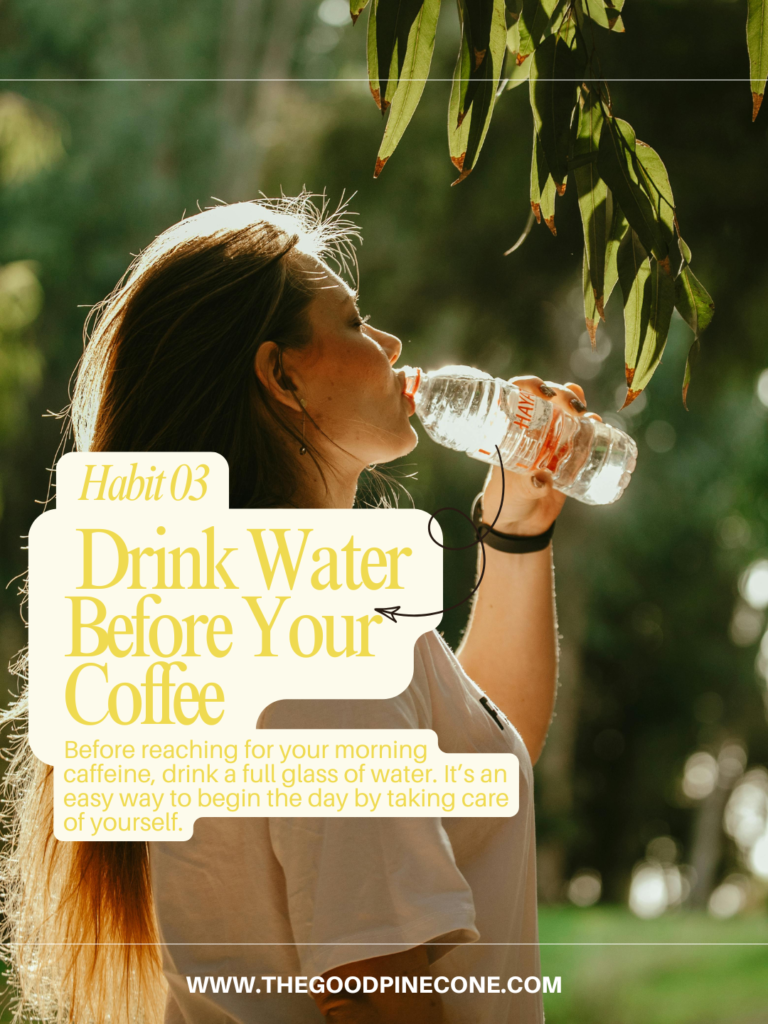 Hydrate Before You Caffeinate 