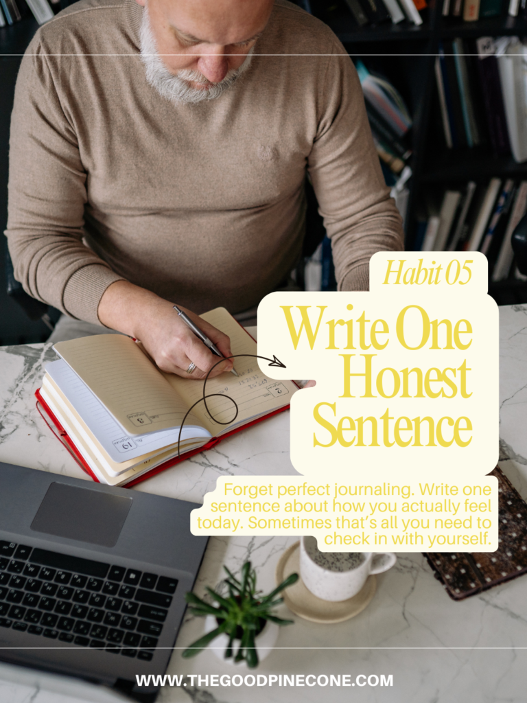 Write What You Actually Feel 