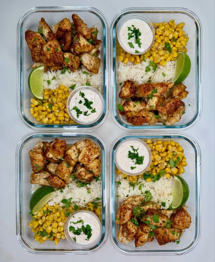 Pollo Asado Chicken Rice Bowls
