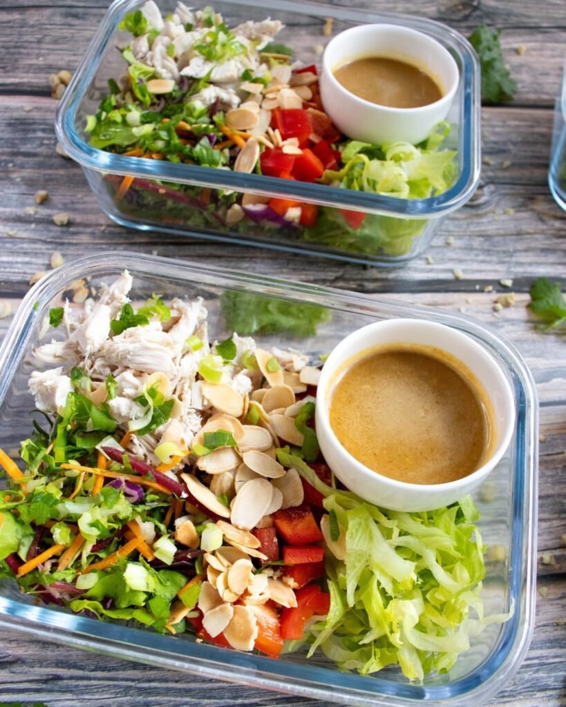 Chinese Chicken Salad Meal Prep