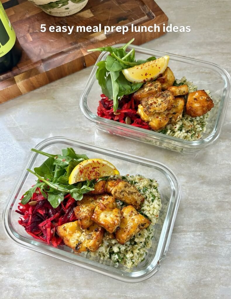 Easy Meal Prep Lunch Bowls