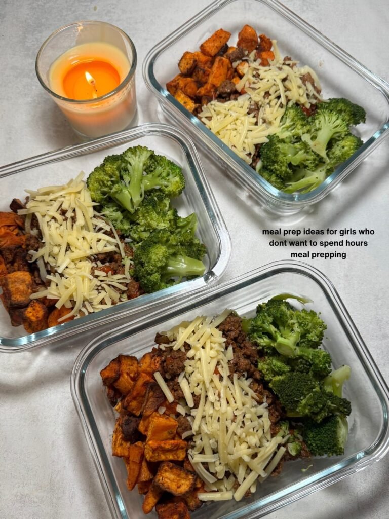 Easy Ground Beef Sweet Potato And Broccoli Meal Prep