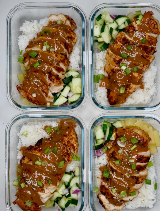 Teriyaki Chicken Meal Prep Bowls