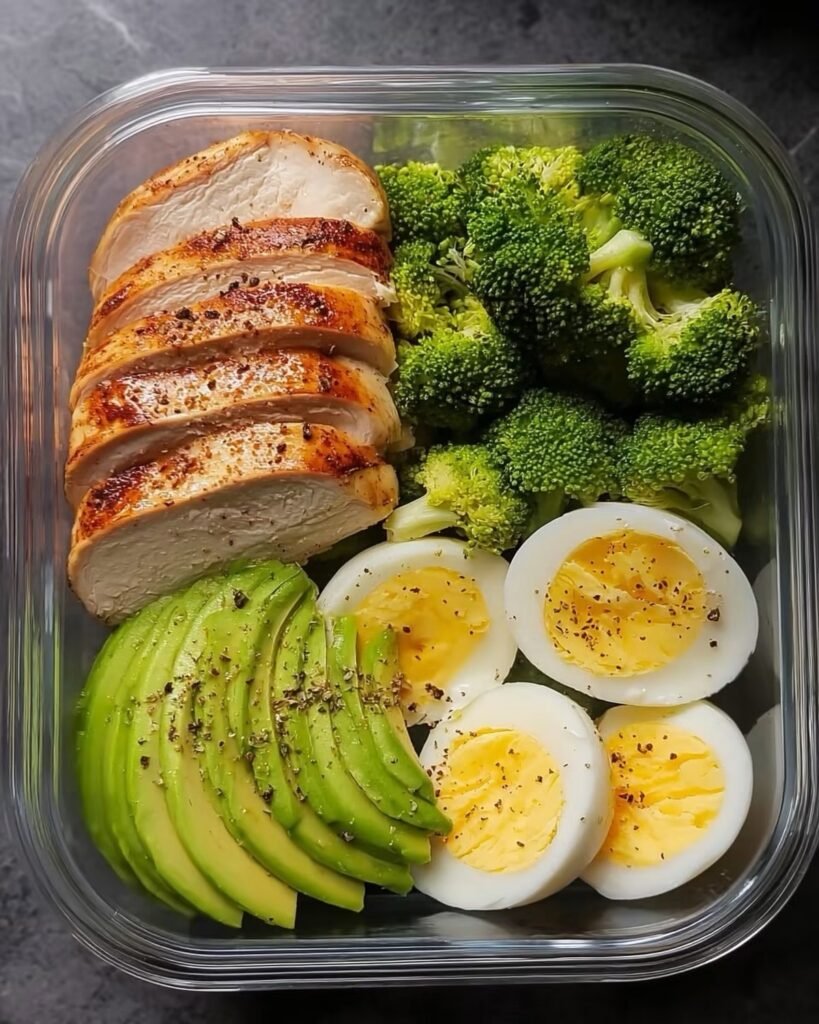 High-Protein Chicken Meal Prep Box