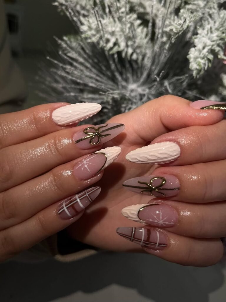 Cozy Sweater Nails